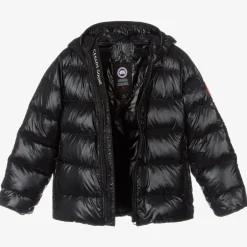 Canada Goose Black Down Padded Crofton Puffer Jacket Best