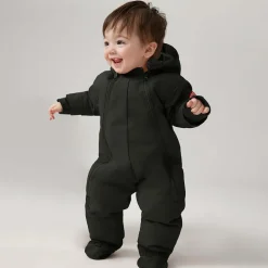 Canada Goose Black Down-Filled Baby Snowsuit Best
