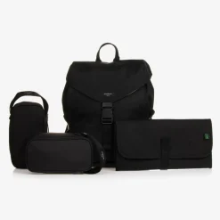 Storksak Black Eco Backpack Changing Bag (34cm)