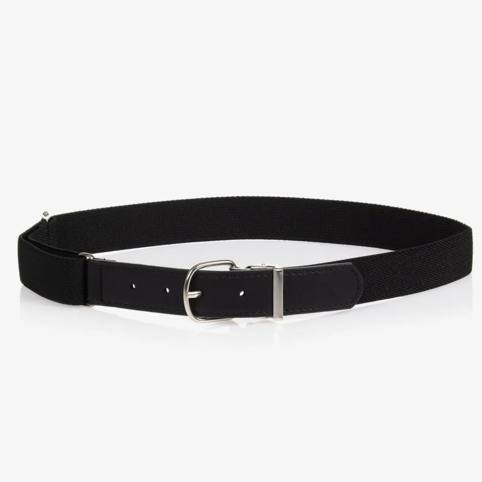 Playshoes Black Elasticated Belt New
