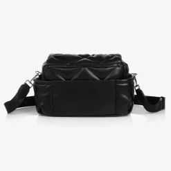 TIBA + MARL Black Faux Leather Changing Bag (34cm) Discount