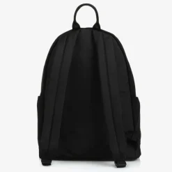Calvin Klein Black Faux Suede Leather Backpack (40cm) New