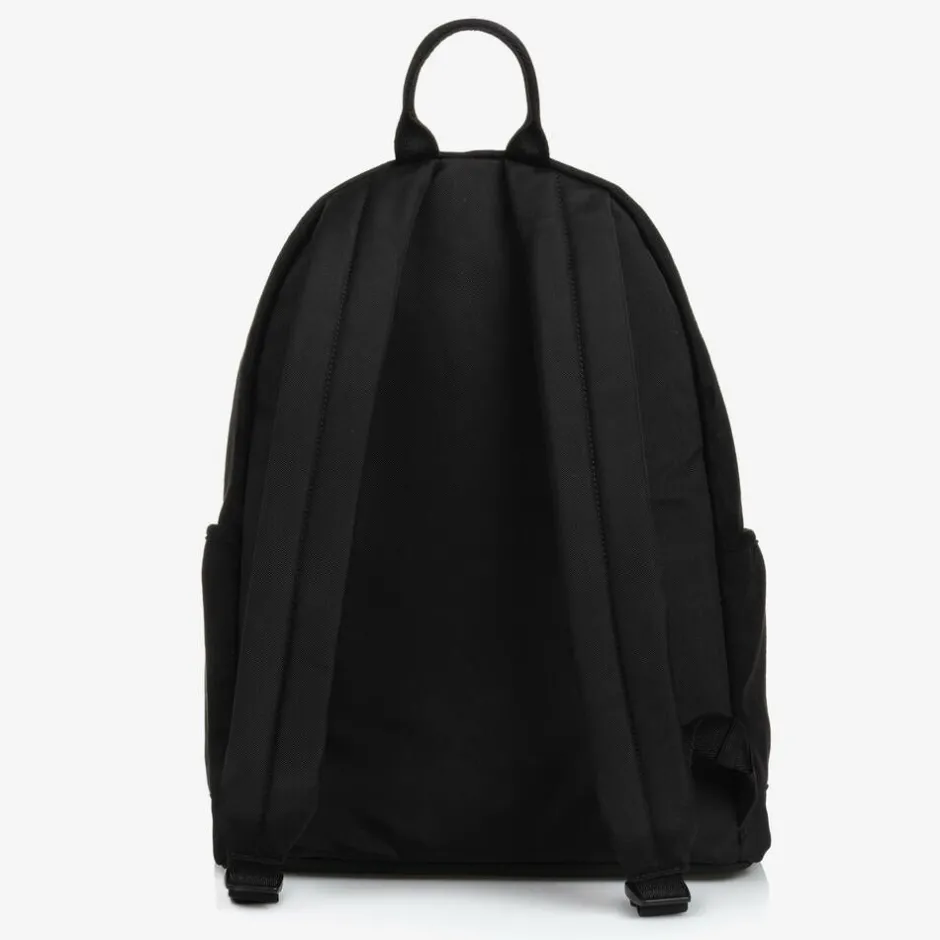 Calvin Klein Black Faux Suede Leather Backpack (40cm) New
