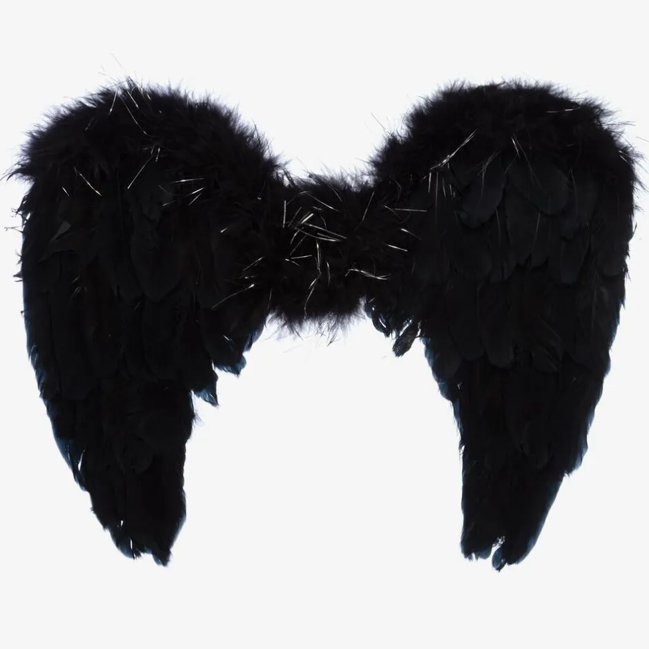 Souza Black Feather Wings Outlet