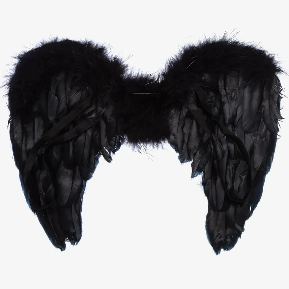 Souza Black Feather Wings Outlet