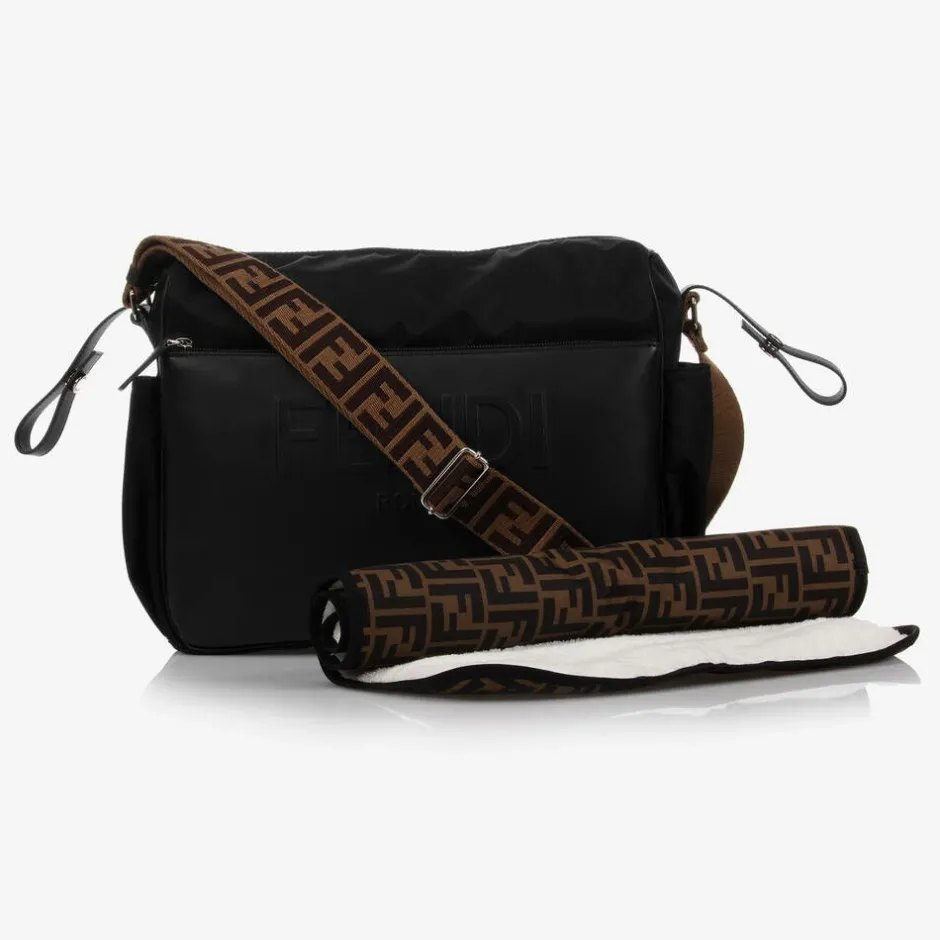Fendi Black FF Changing Bag (40cm)