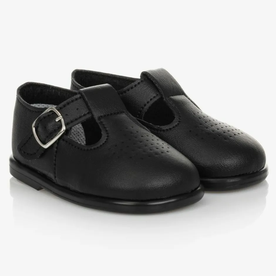 Early Days Black First Walker Shoes Outlet