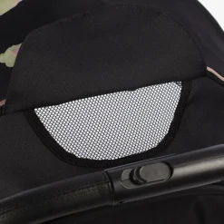 Monnalisa Black Floral Baby Stroller Online