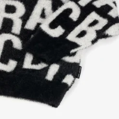 MARC JACOBS Black Fluffy Knitted Sweater