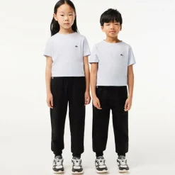 Lacoste Black Jersey Joggers Hot