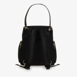 Storksak Black Leather Alyssa Changing Bag (38cm) Online