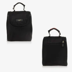 Storksak Black Leather Alyssa Changing Bag (38cm) Online