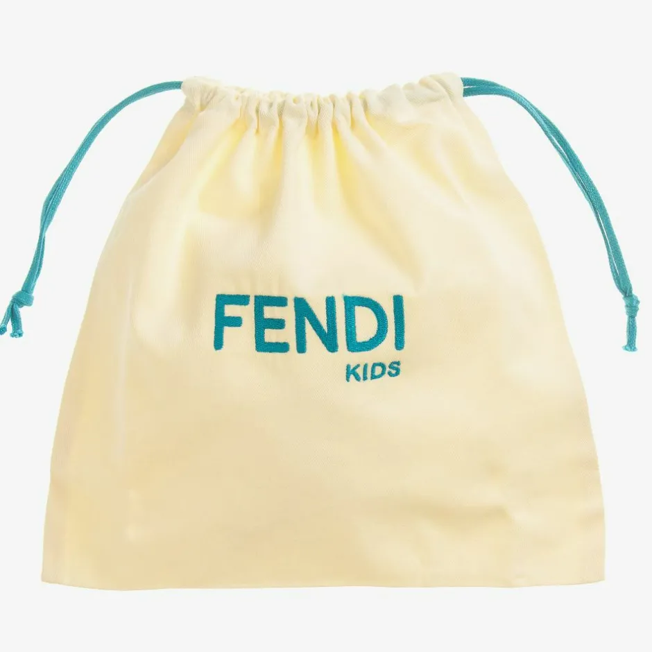 Fendi Black Leather FF Boots Online