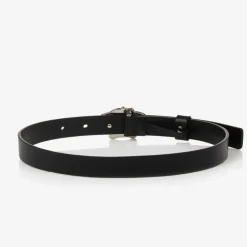 Versace Black Leather Medusa Belt Online