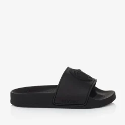 Versace Black Medusa Sliders Online