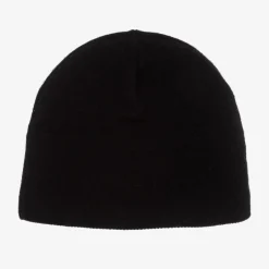 Perfect Moment Black Merino Wool Star Beanie Hot