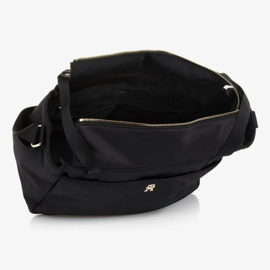 Tommy Hilfiger Black Monogram Logo Changing Bag (43cm) Online