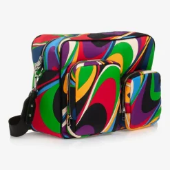 PUCCI Black Onde Print Changing Bag (38cm) Online