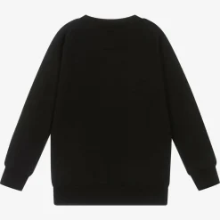 Wauw Capow Black Organic Cotton Ghost Sweatshirt Online