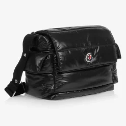 Moncler Enfant Black Padded Changing Bag (39cm) Hot