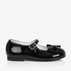 Childrens Classics Black Patent Leather Bow Shoes Sale