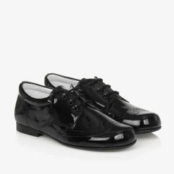 Childrens Classics Black Patent Leather Shoes
