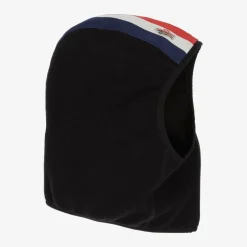 Moncler Enfant Black Polar Fleece Balaclava Clearance