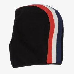 Moncler Enfant Black Polar Fleece Balaclava Clearance