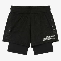 Mini Rodini Black Quick Dry Mesh Sport Shorts New