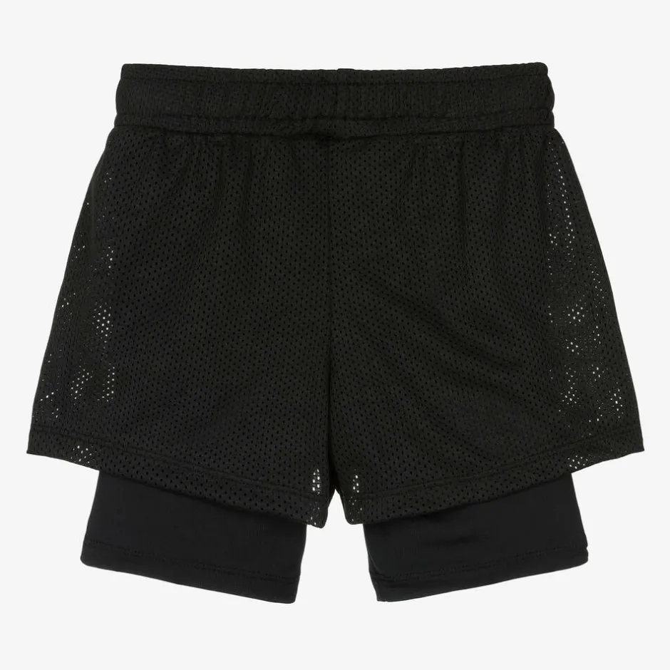 Mini Rodini Black Quick Dry Mesh Sport Shorts New