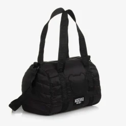 Moschino Baby Black Quilted Changing Bag (34cm) Hot