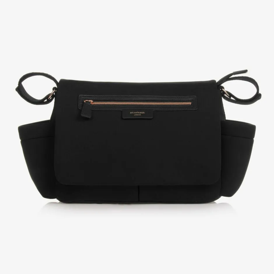 Storksak Black Scuba Luxe Stroller Organiser (42cm) Sale