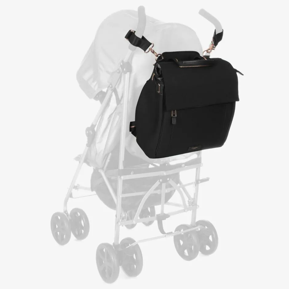 Storksak Black St James Scuba Changing Bag (37cm)