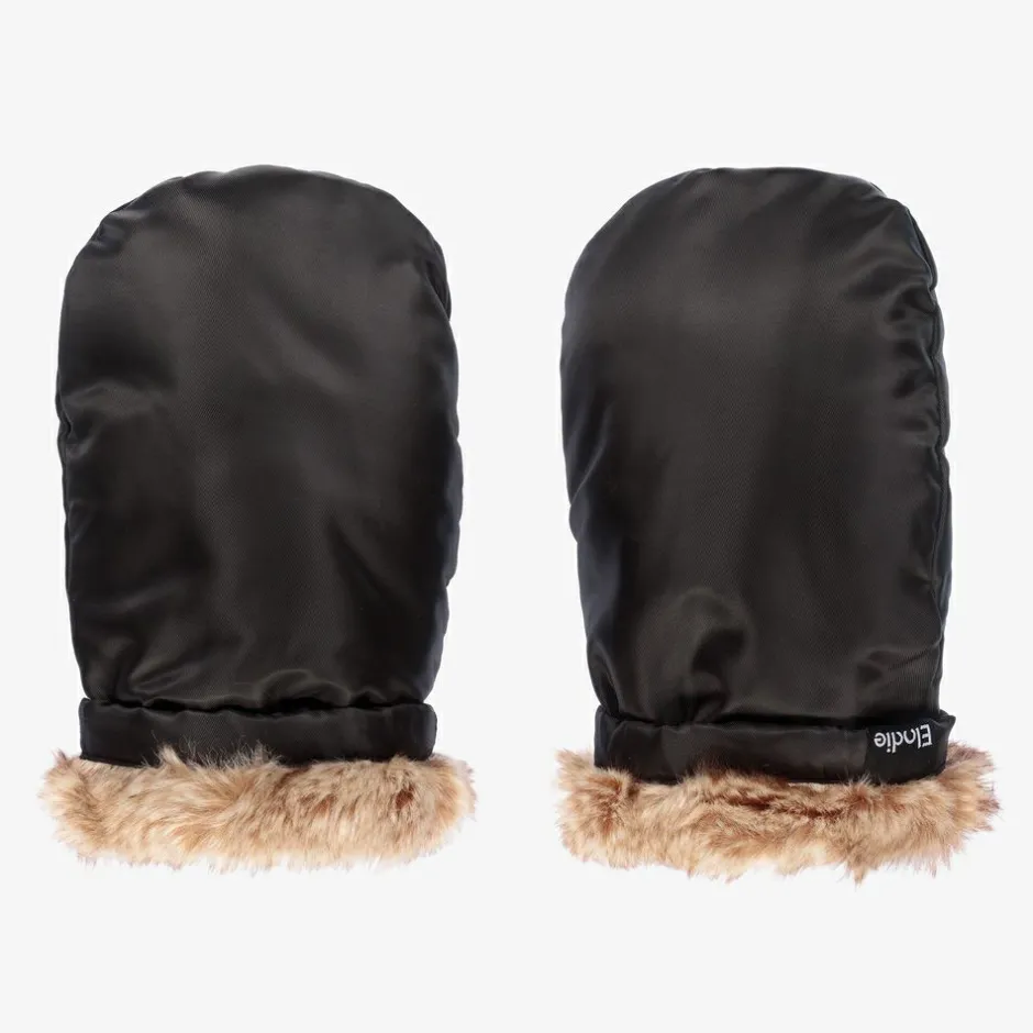 Elodie Black Stroller Mittens Discount