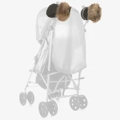 Uzturre Black Stroller Mittens New