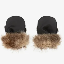 Uzturre Black Stroller Mittens New