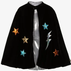 Souza Black Super Hero Costume Cape Hot