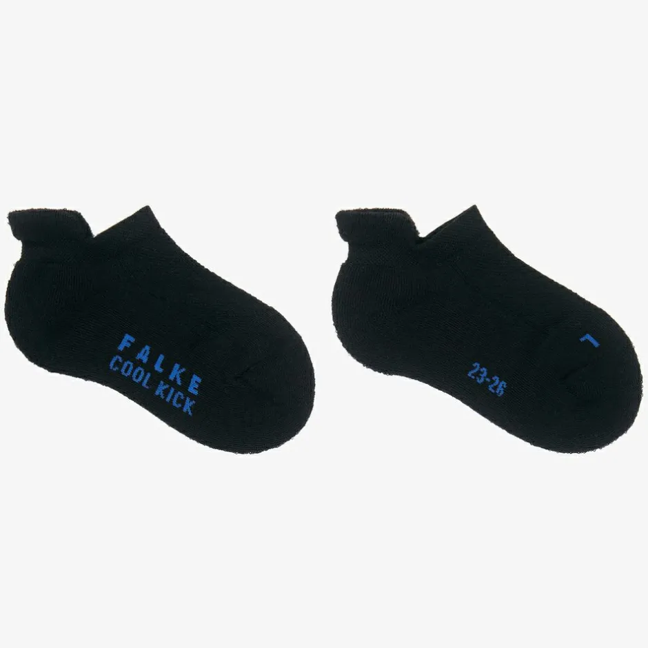 Falke Black Trainer Socks Clearance