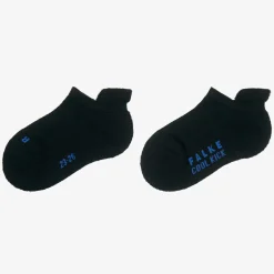 Falke Black Trainer Socks Clearance