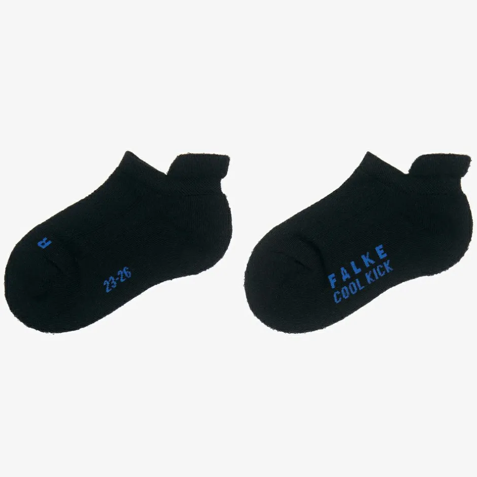 Falke Black Trainer Socks Clearance
