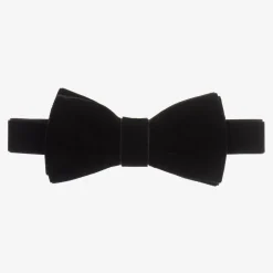 Milledeux Black Velvet Bow Tie (10cm) Online
