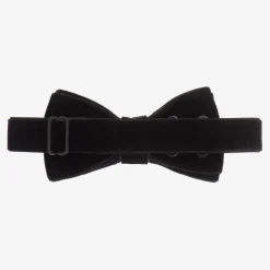Milledeux Black Velvet Bow Tie (10cm) Online