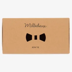 Milledeux Black Velvet Bow Tie (10cm) Online