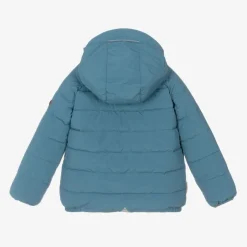 Töastie Blue & Green Reversible Puffer Jacket Hot