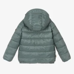 Töastie Blue & Green Reversible Puffer Jacket Hot