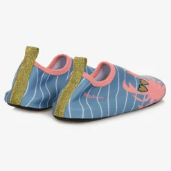 Playshoes Blue & Pink Crab Aqua Shoes New
