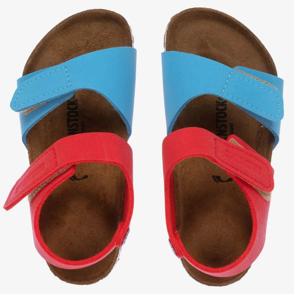 Birkenstock Blue & Red Sandals Online