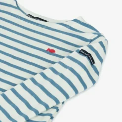 Week-end à la mer Blue & White Breton Striped Cotton Top Best