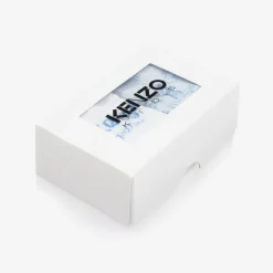 KENZO KIDS Blue & White Cotton Baby Socks (2 Pack) Discount