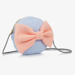 Wauw Capow Blue & Pink Bow Bag (25cm) Outlet